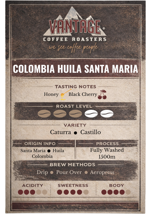 Colombia Huila Santa Maria