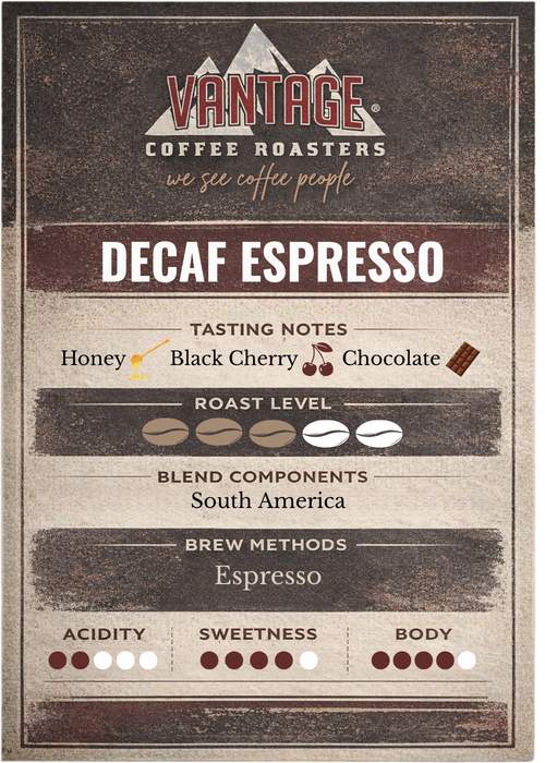 Decaf Espresso Mezzo