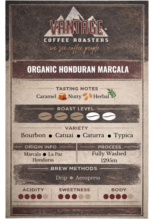 Organic Honduran Marcala