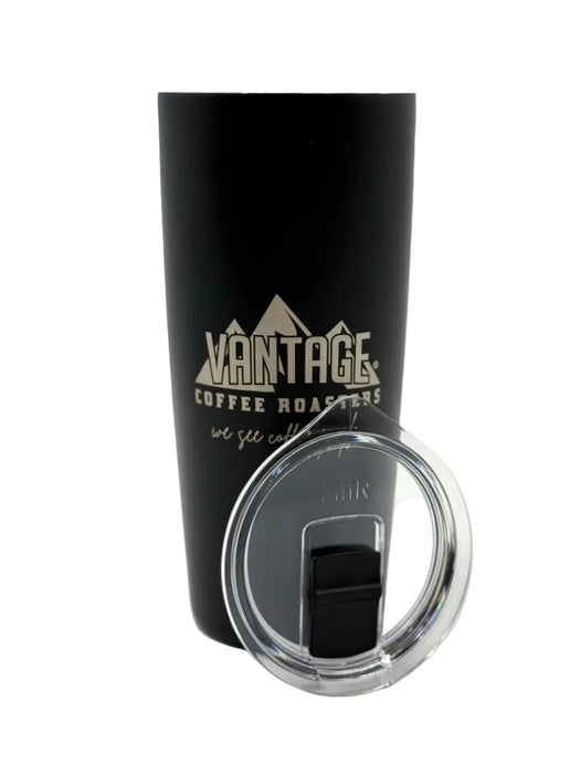 20oz Black VCR Tumbler