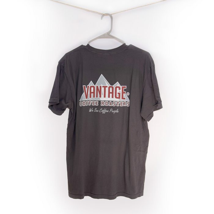 Heather Gray Vantage Coffee Roasters T-Shirt